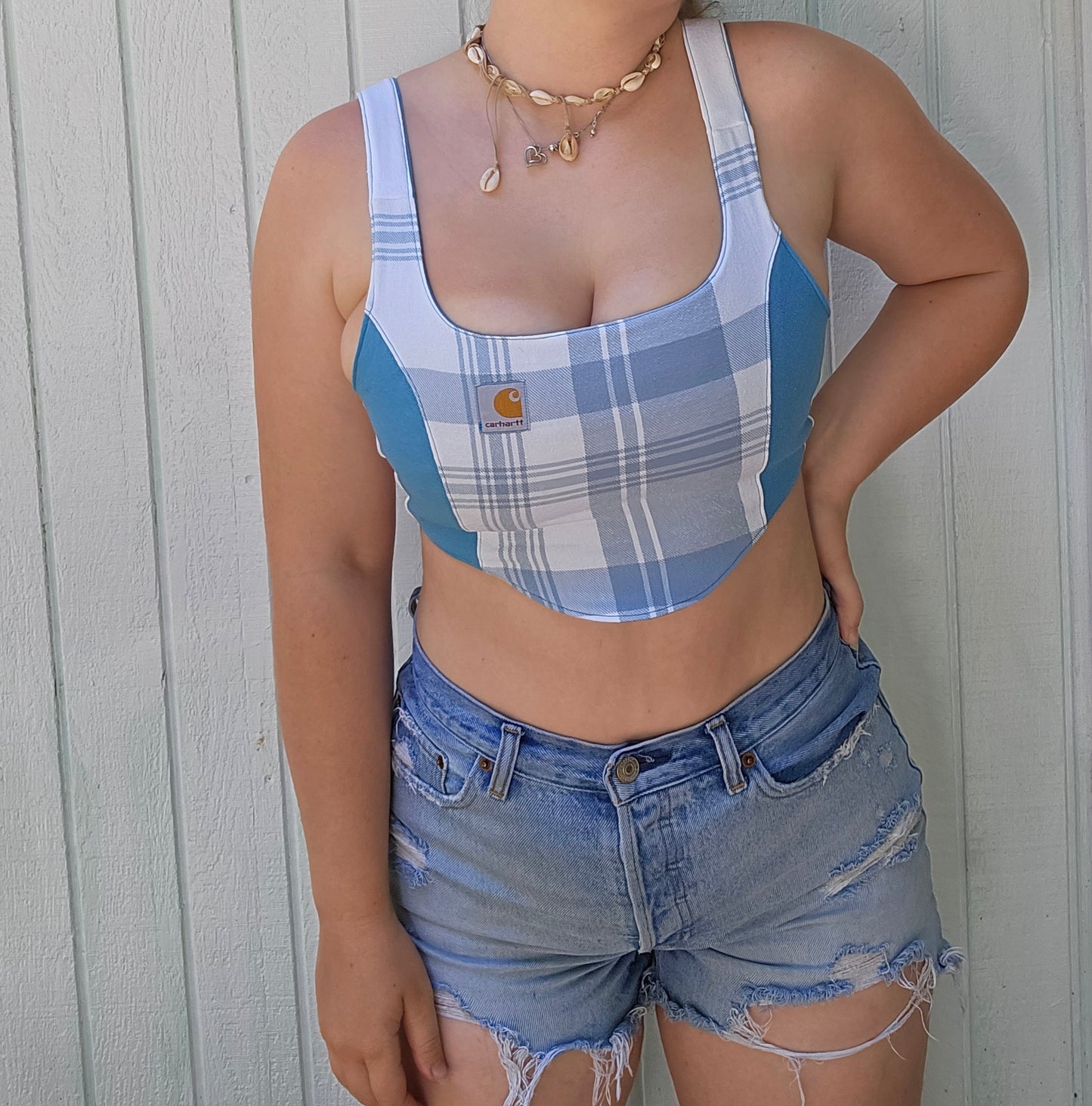 Blueberry top (xs-med)