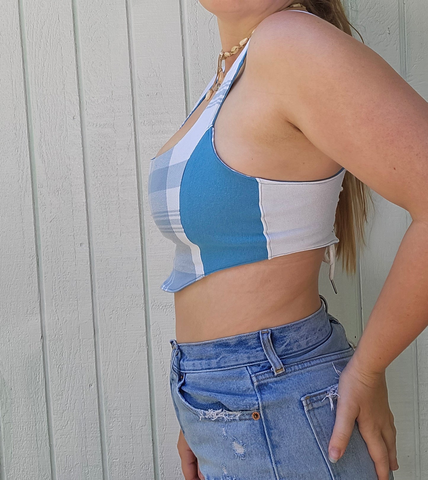 Blueberry top (xs-med)