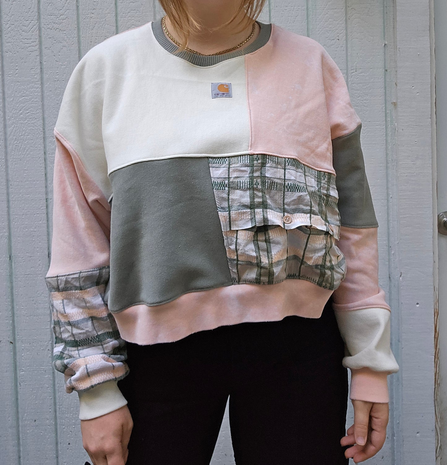 Peach matcha crew (l/xl)