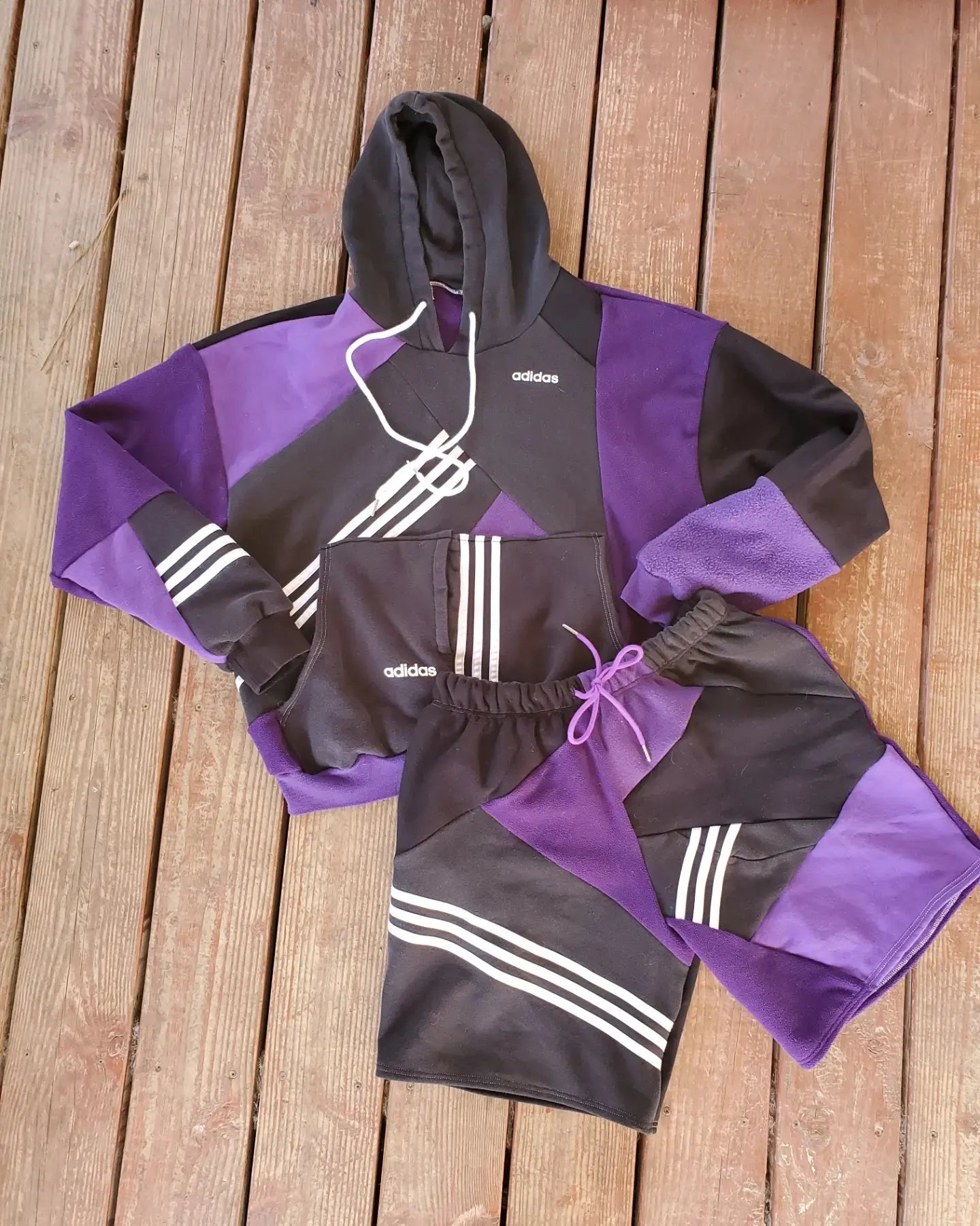Custom short + sweatshirt set