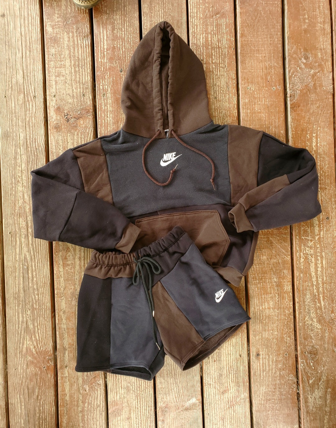 Custom short + sweatshirt set