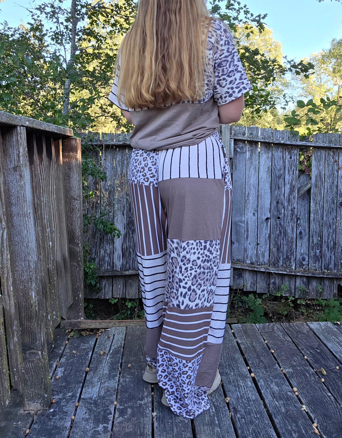 Hints of pink T set (xl)