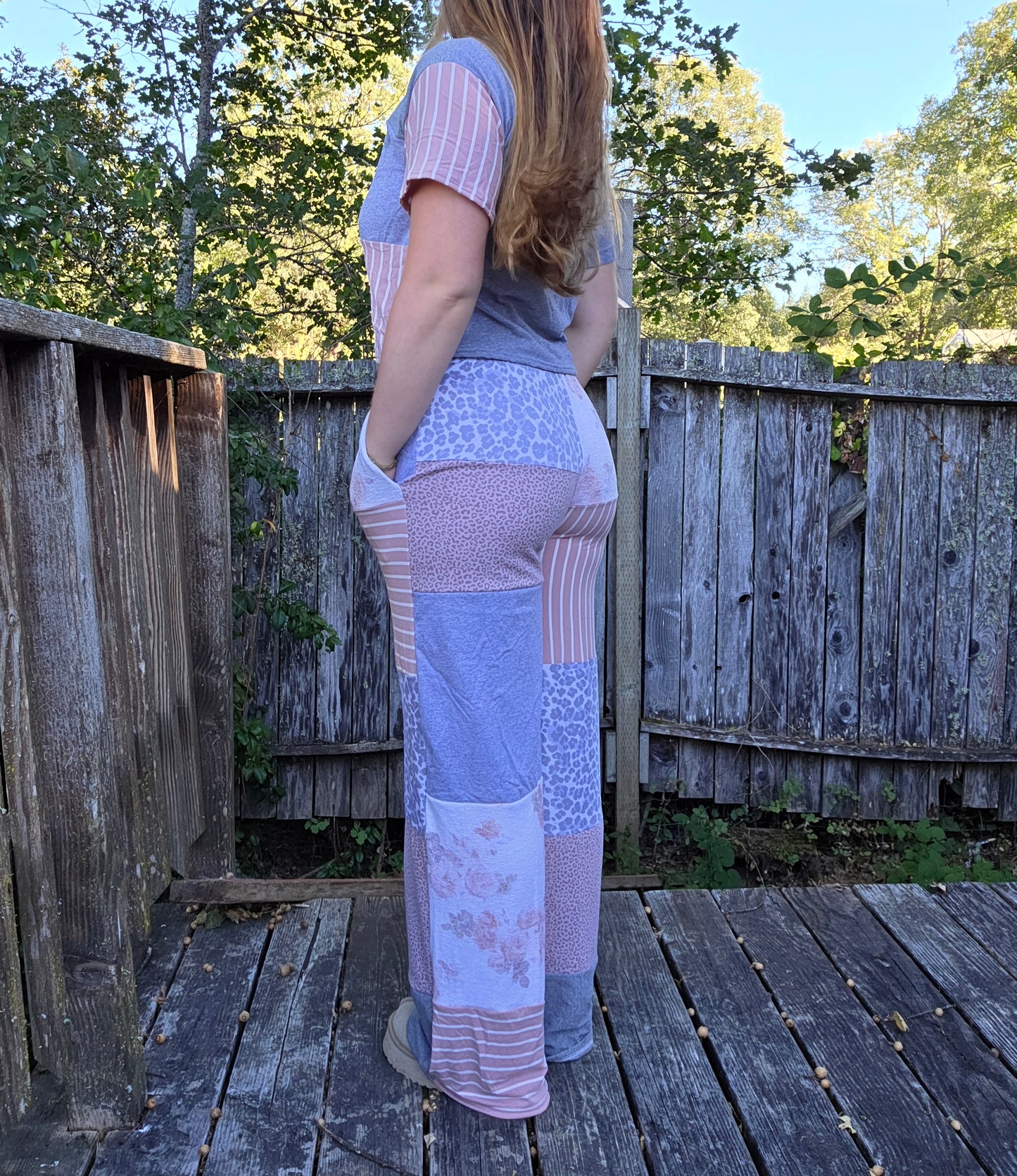 Dusty rose T set (m)