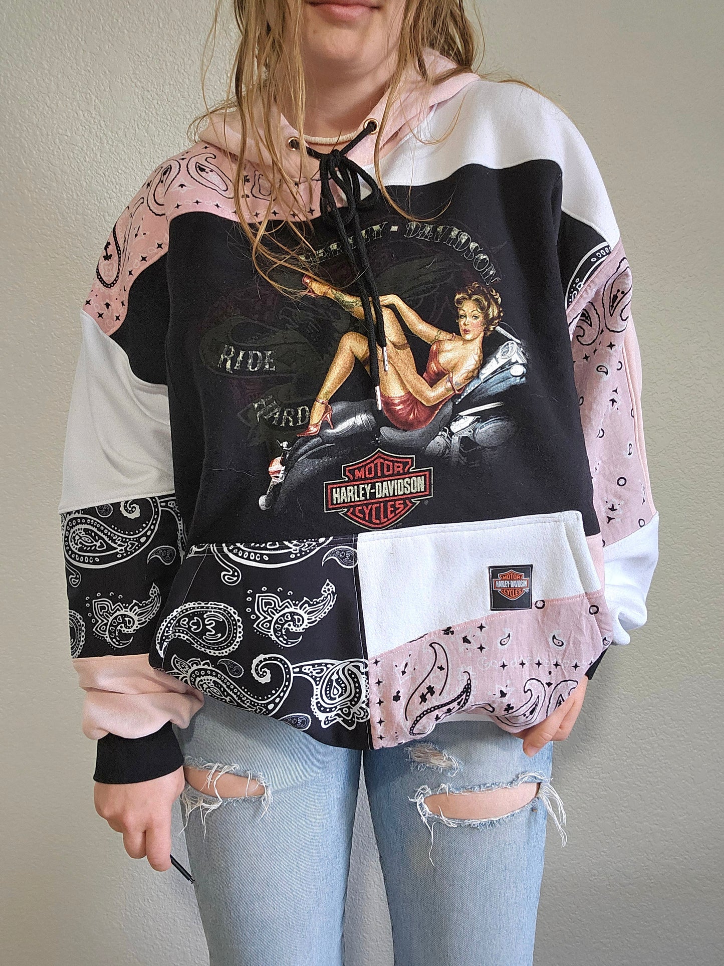 Ride hard hoodie