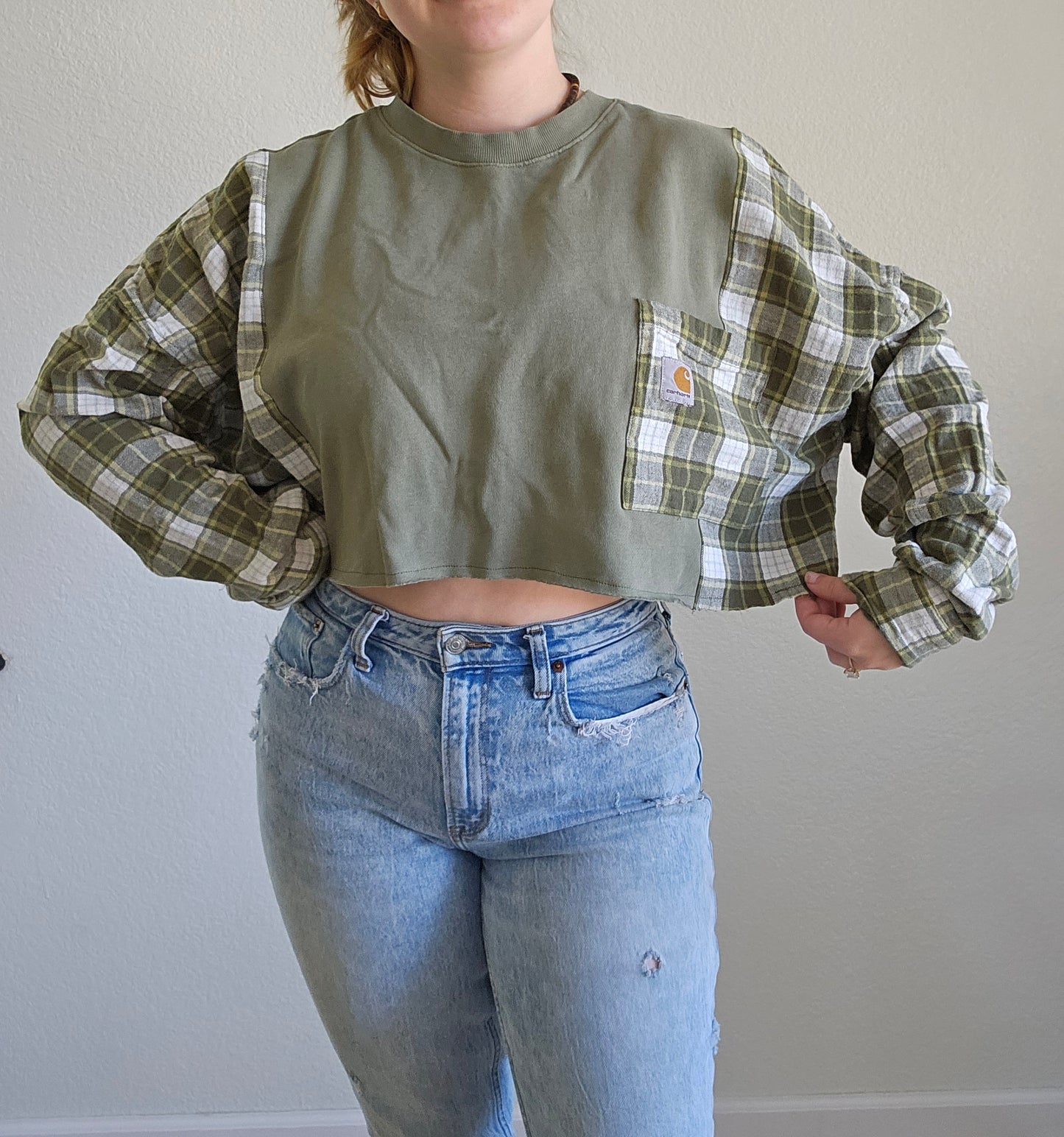 Matcha flannel