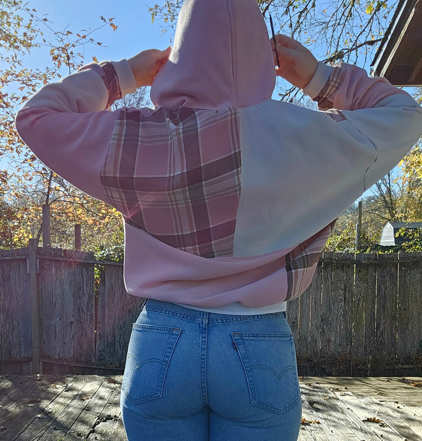 Pretty and pink quarter button