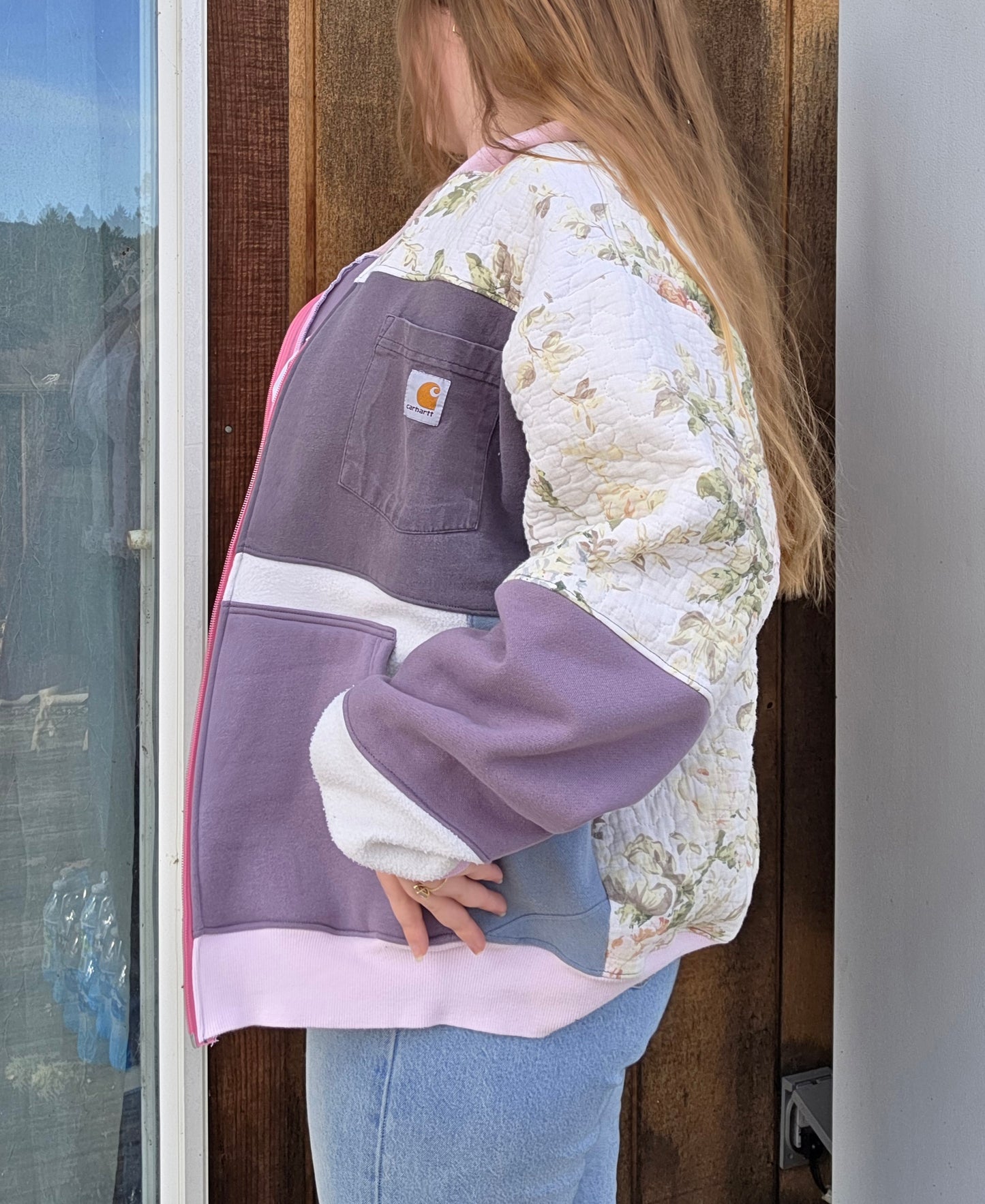 Spring blooms zipup (xl)