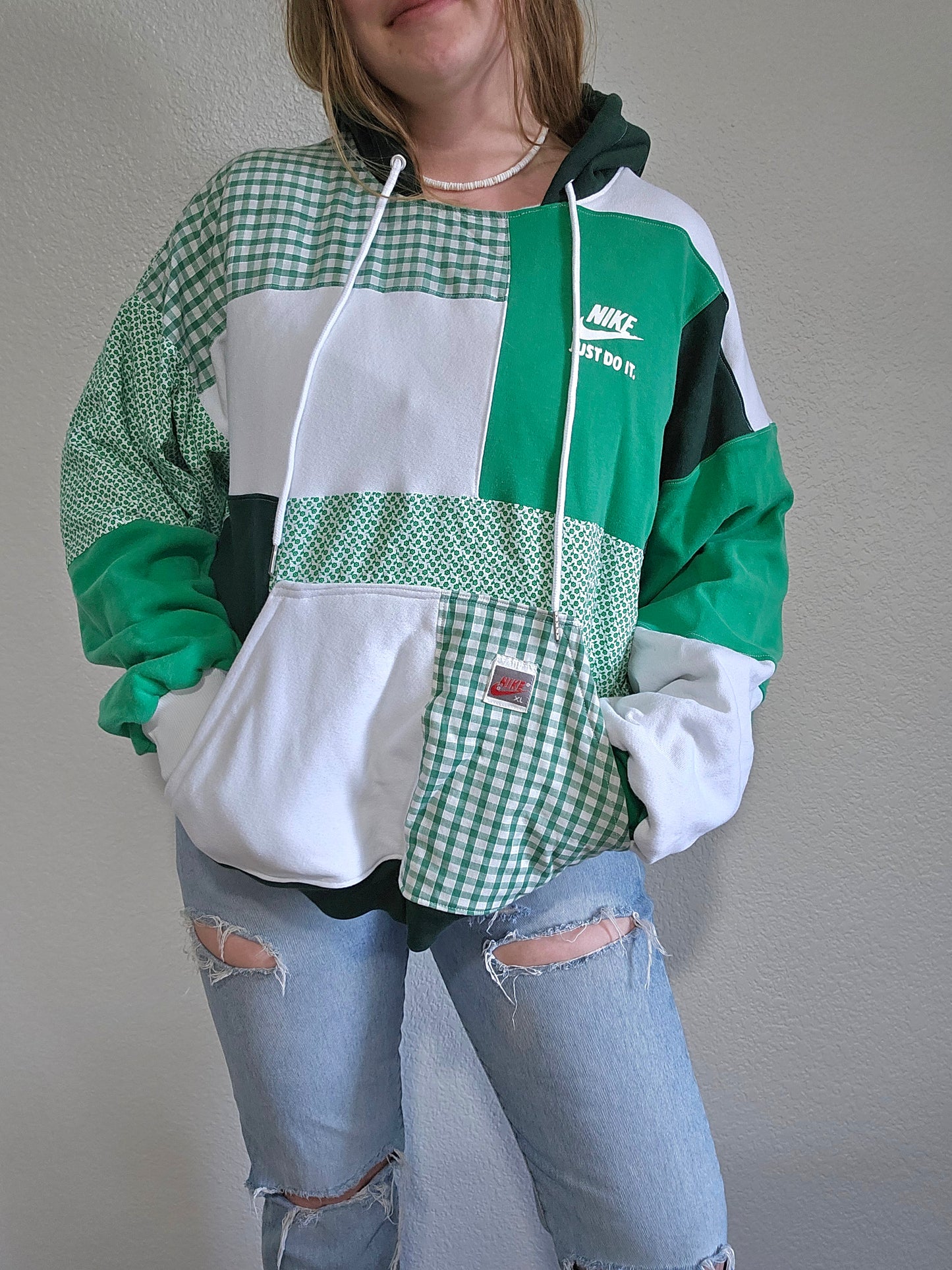 Green apple hoodie