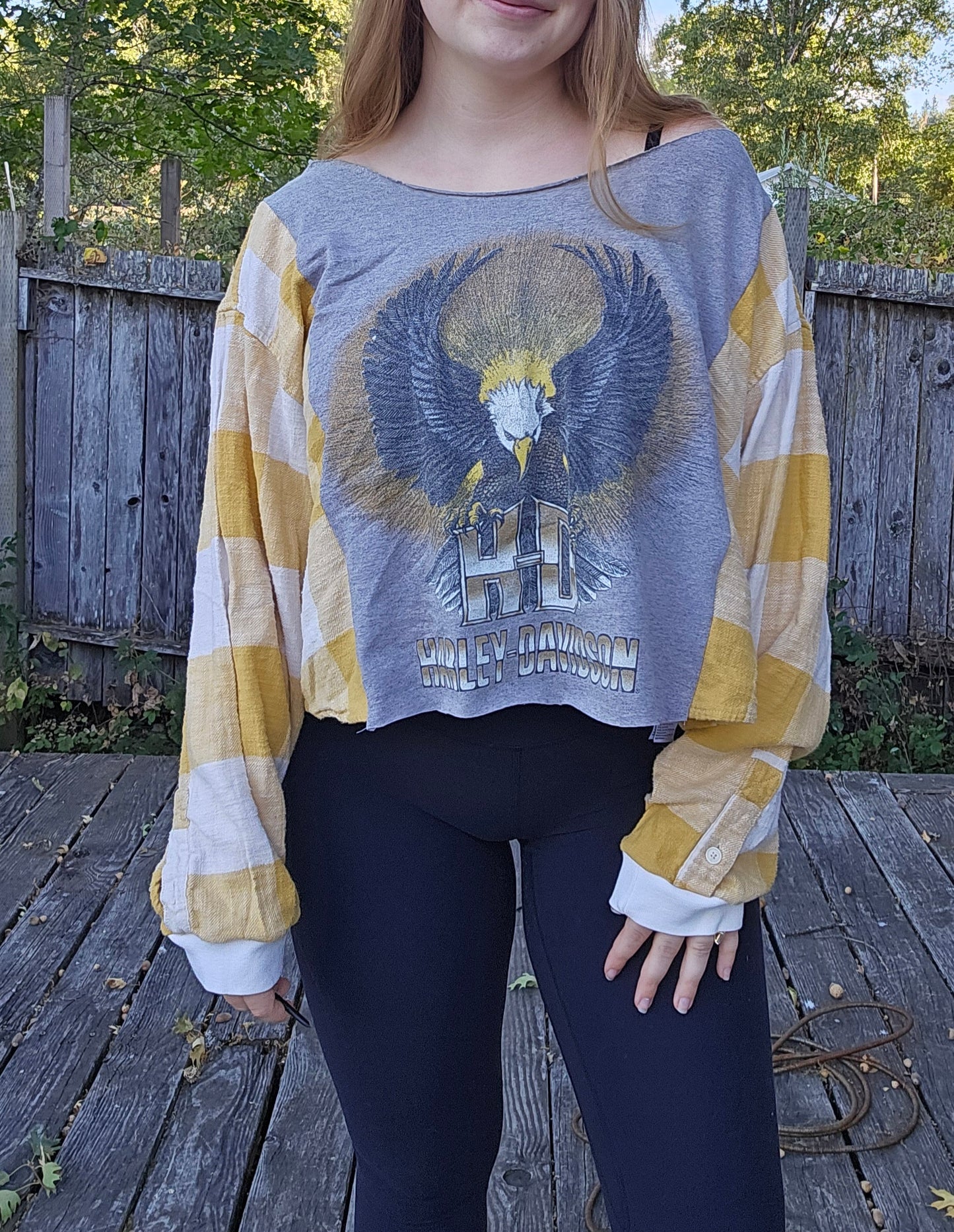 Yellow HD flannel