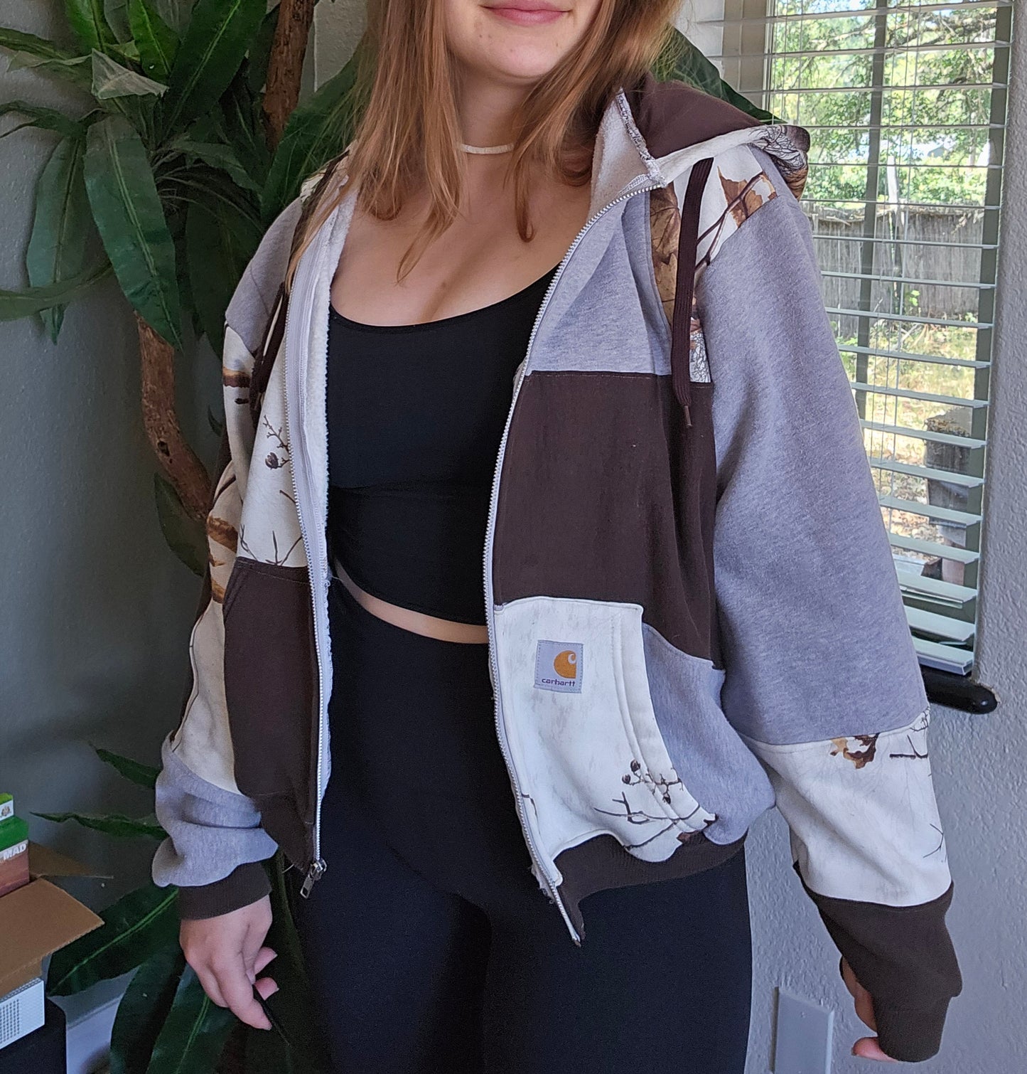 Snow tracks hoodie only