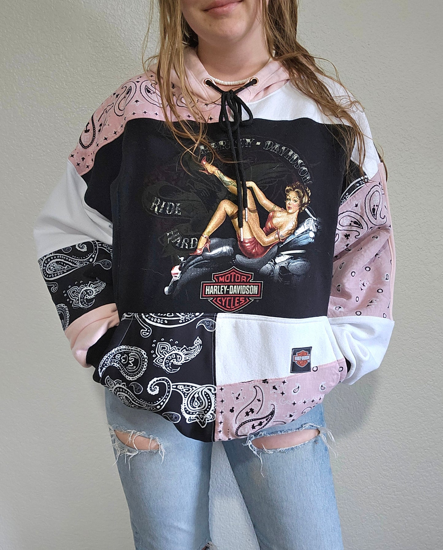 Ride hard hoodie