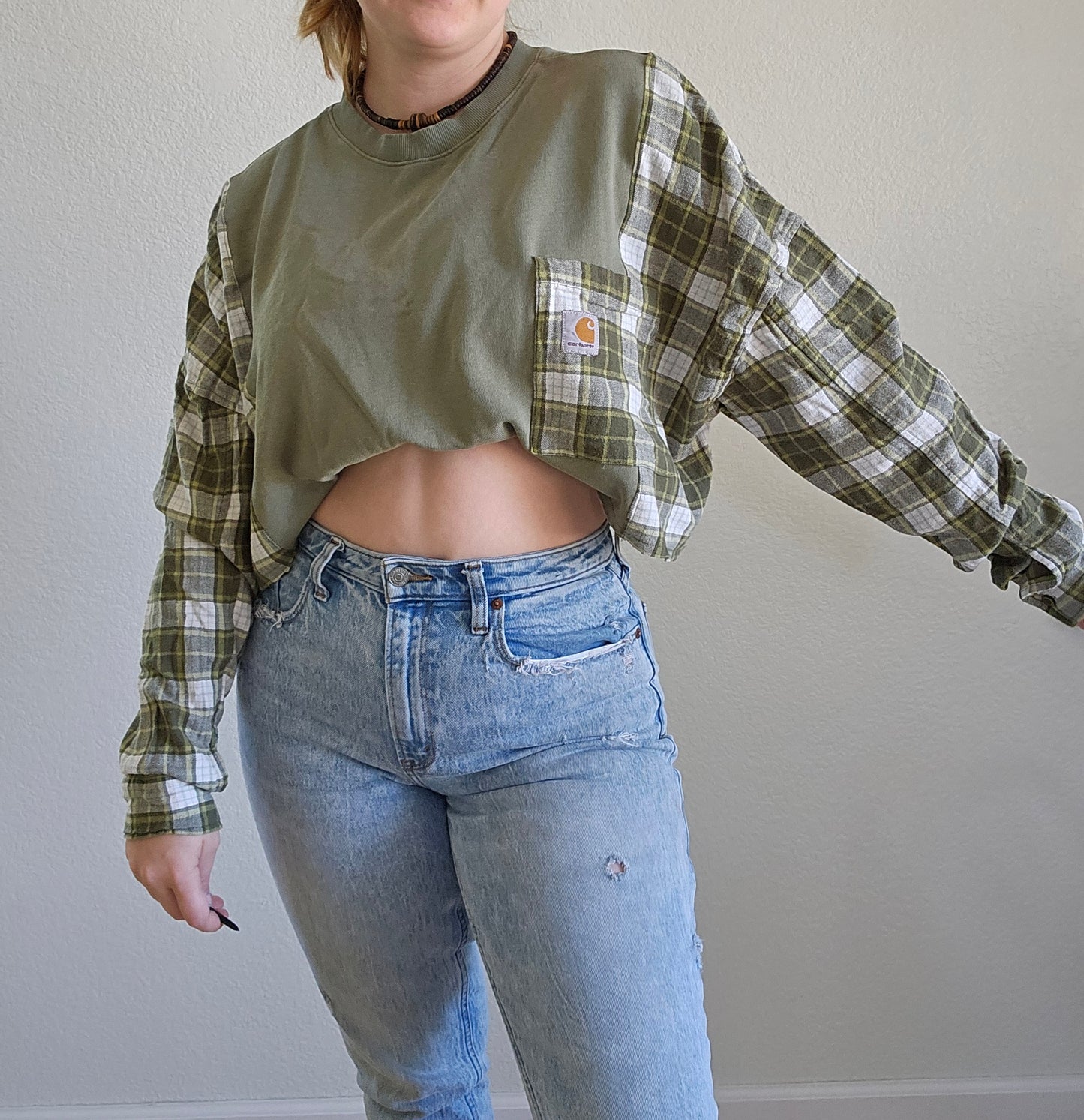 Matcha flannel