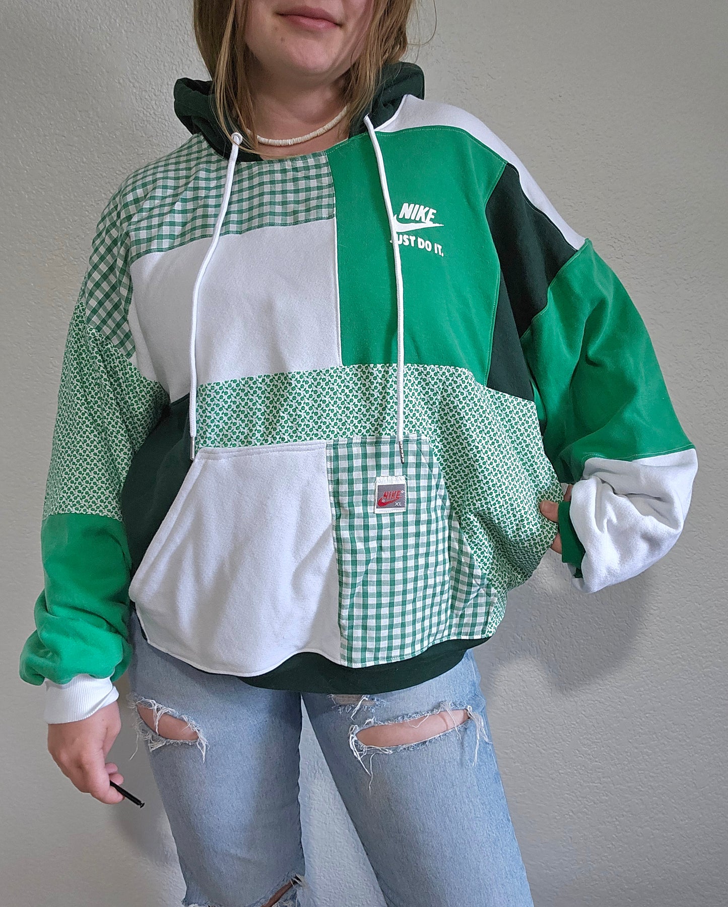 Green apple hoodie