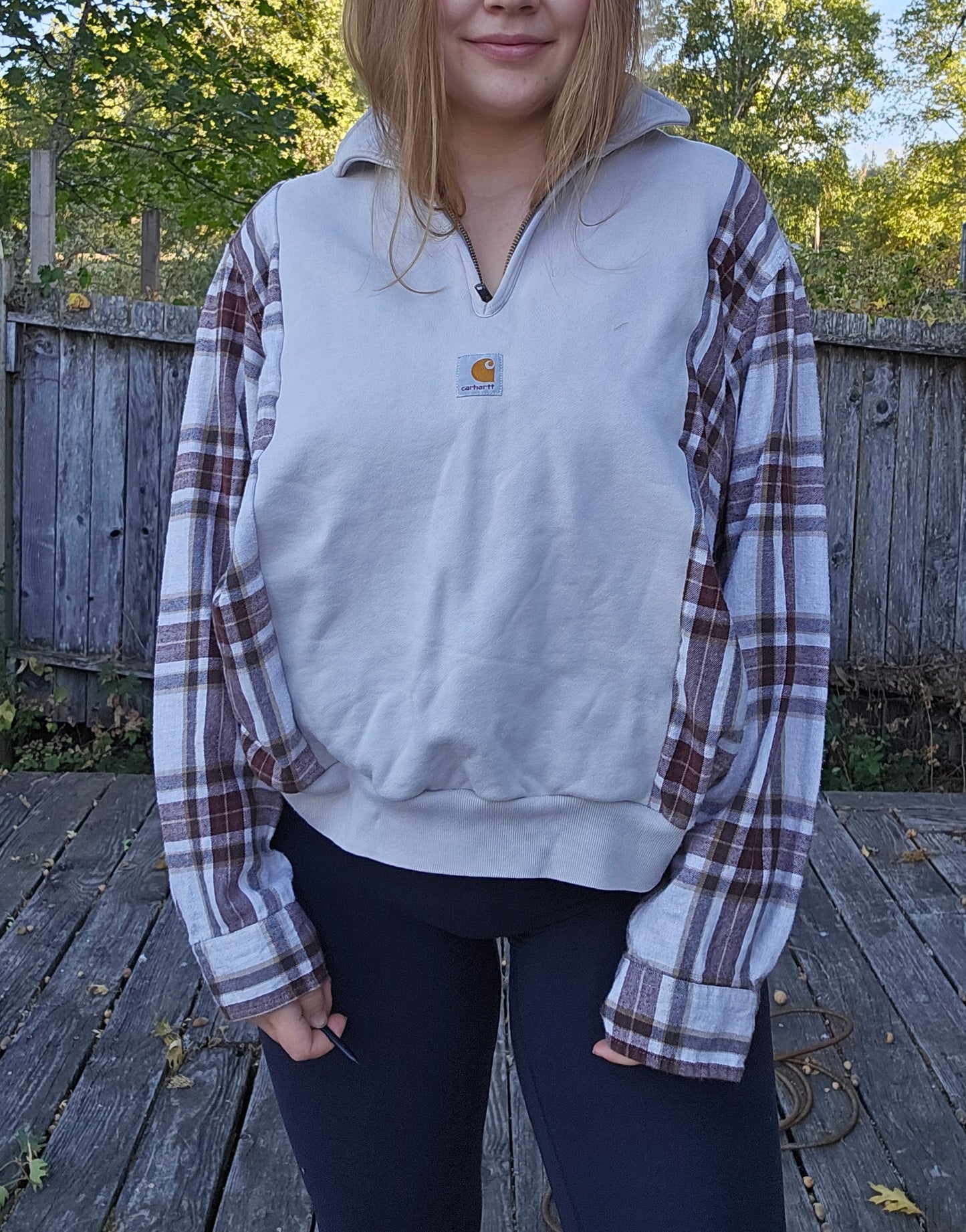 Cookie crumbles quarter zip