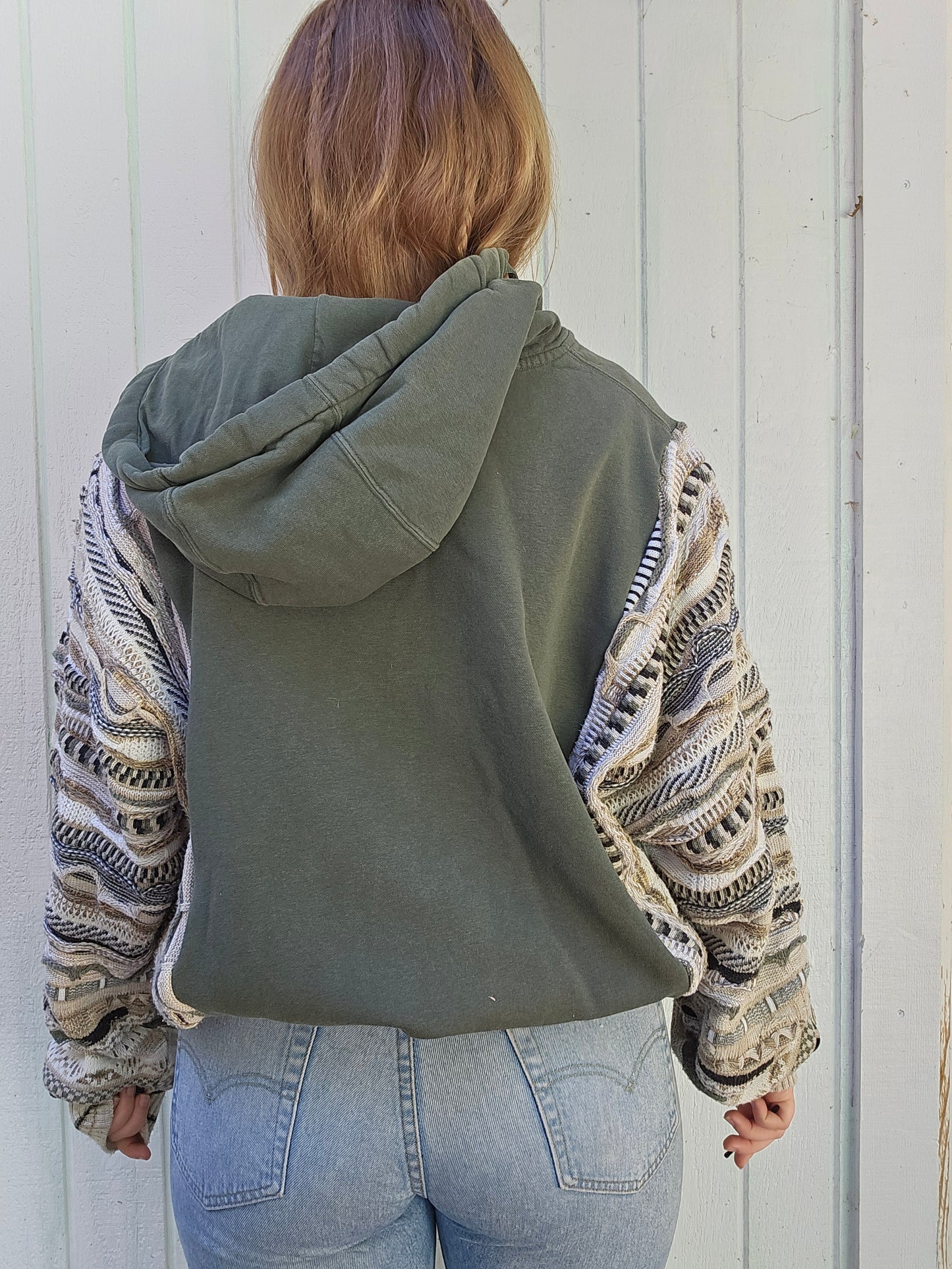 Green with envy zip up (l/xl)