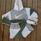 Custom short + sweatshirt set