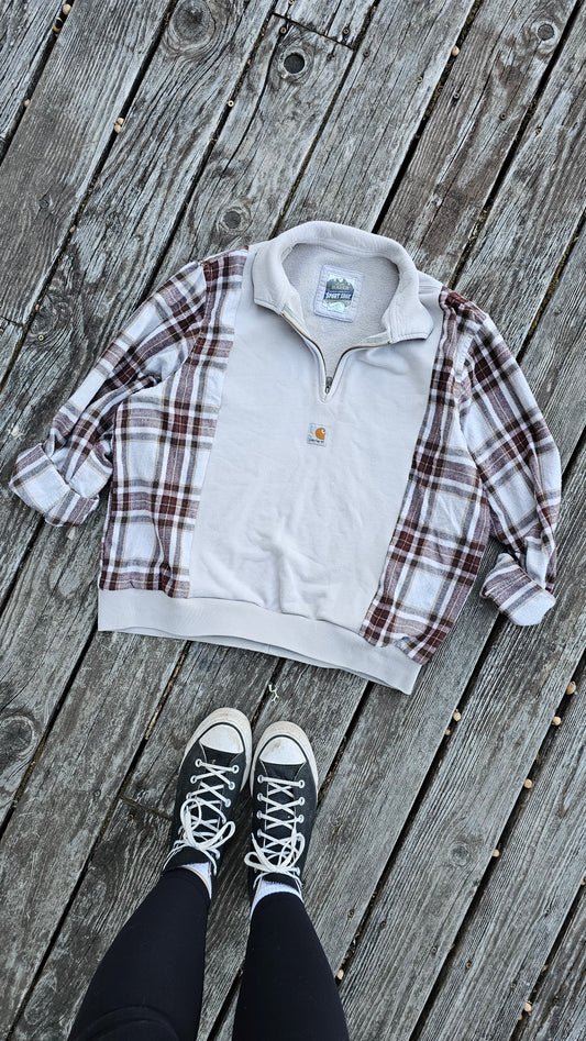 Cookie crumbles quarter zip