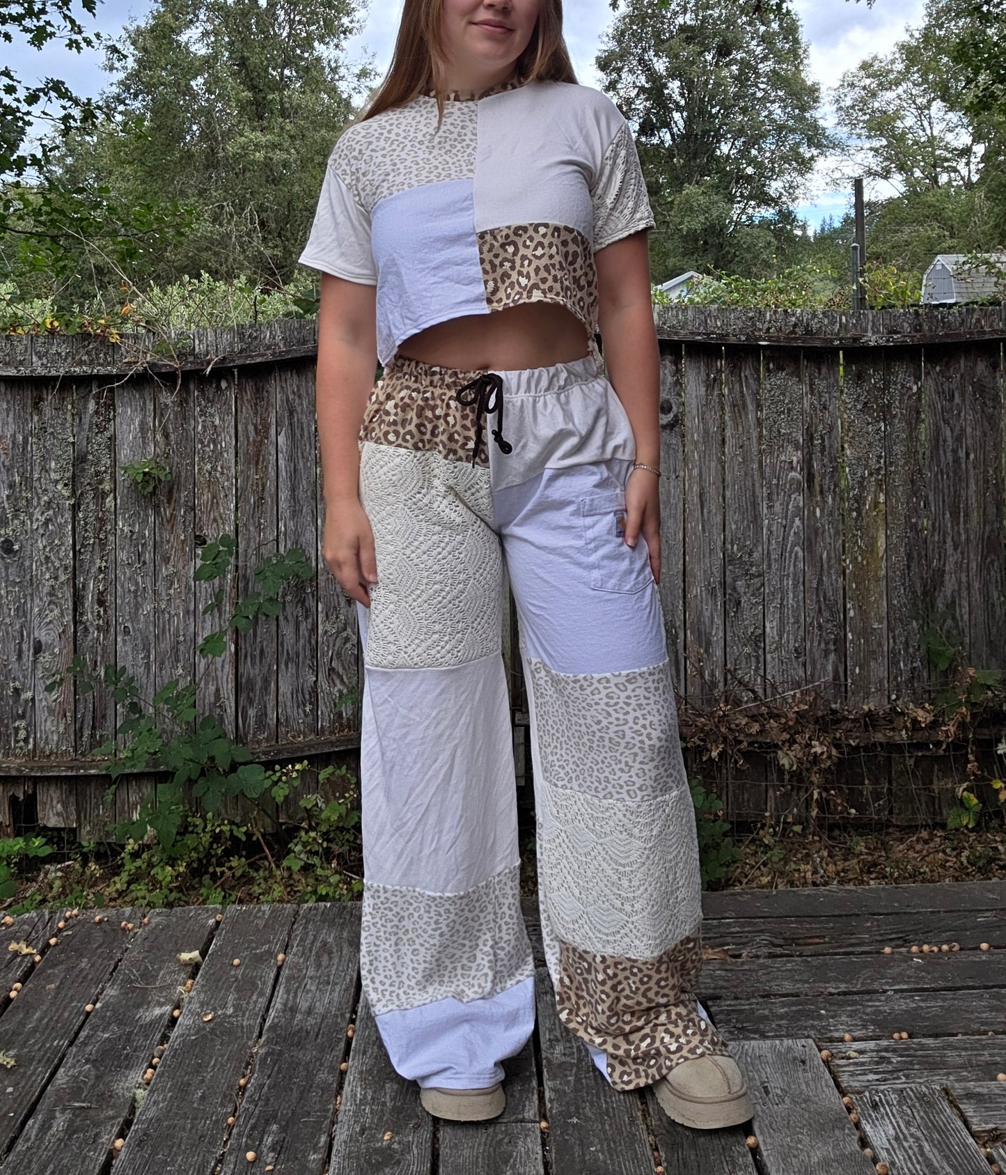 Dove feathers T set (s/m)