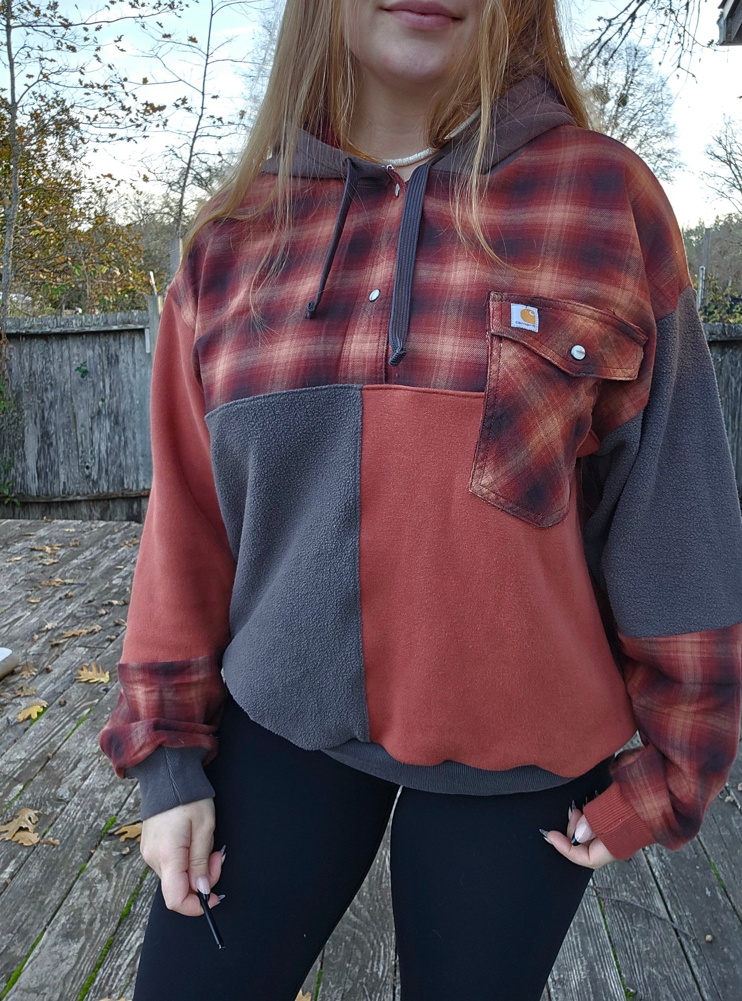 Apple orchard quarter button (l)