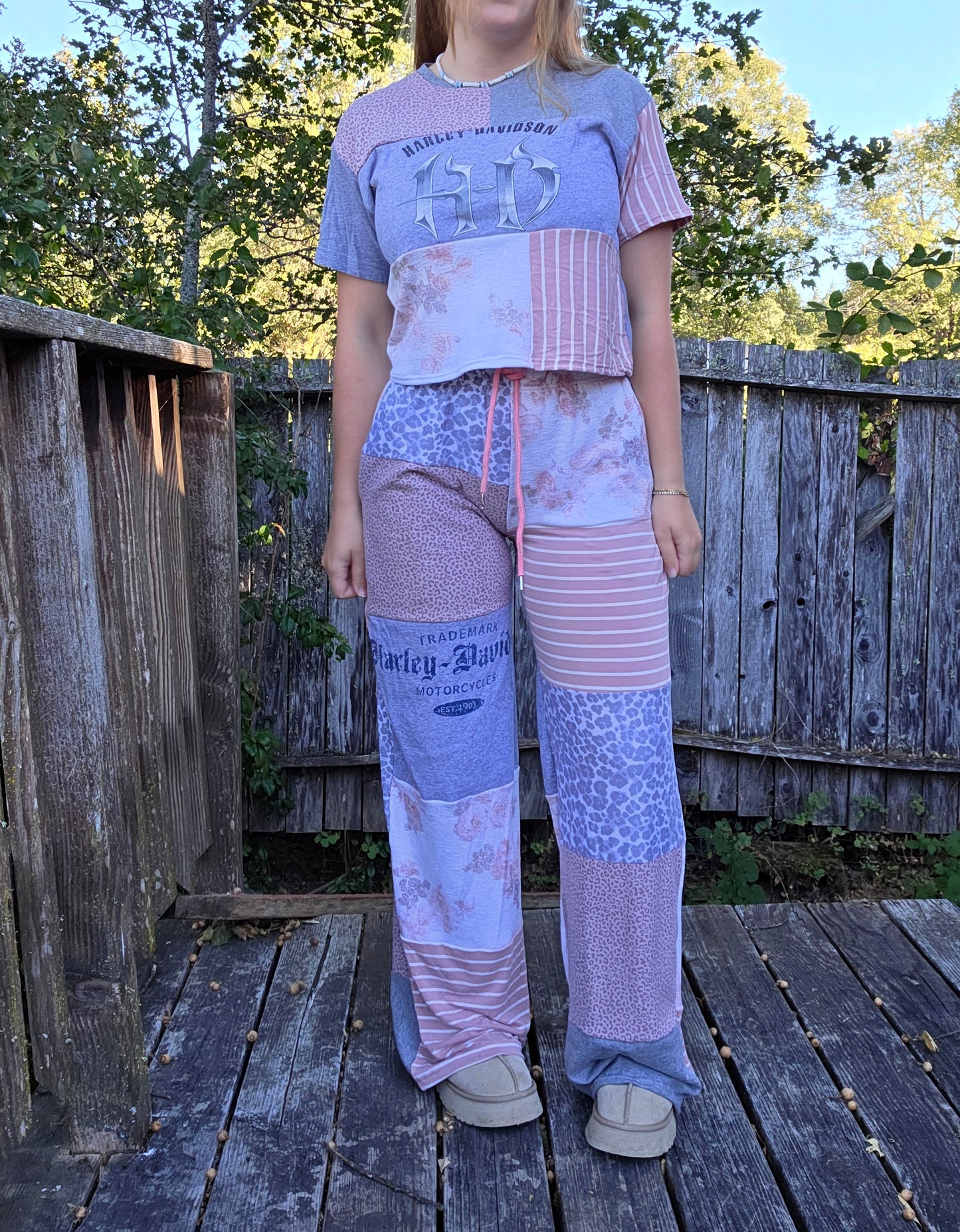 Dusty rose T set (m)