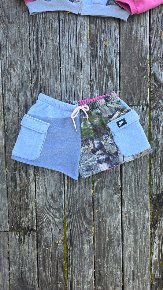 Barbie camo shorts (wXL)