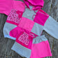 Pink and paisley set (l)