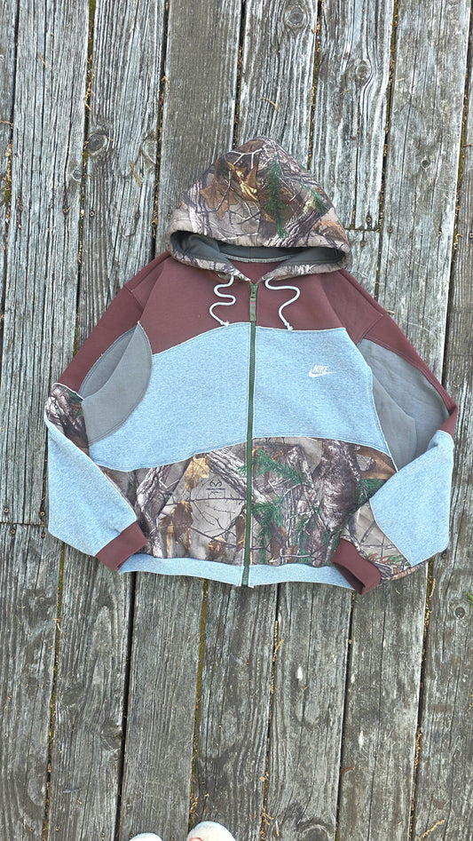 Camo zip (xl)