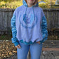 Tiedye split hoodie (xl/xxl)