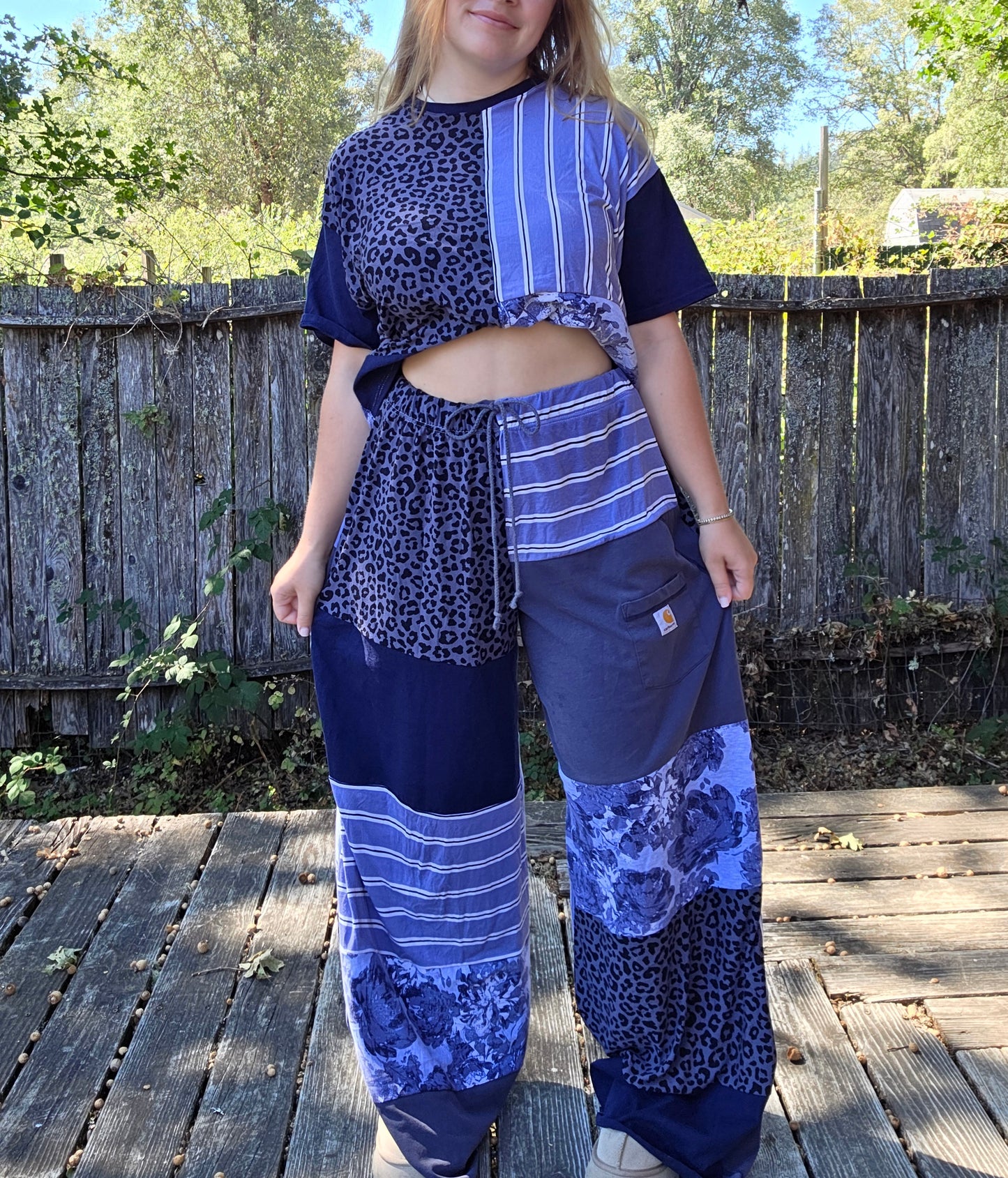 Midnight jungle T set (xxl/xxxl)