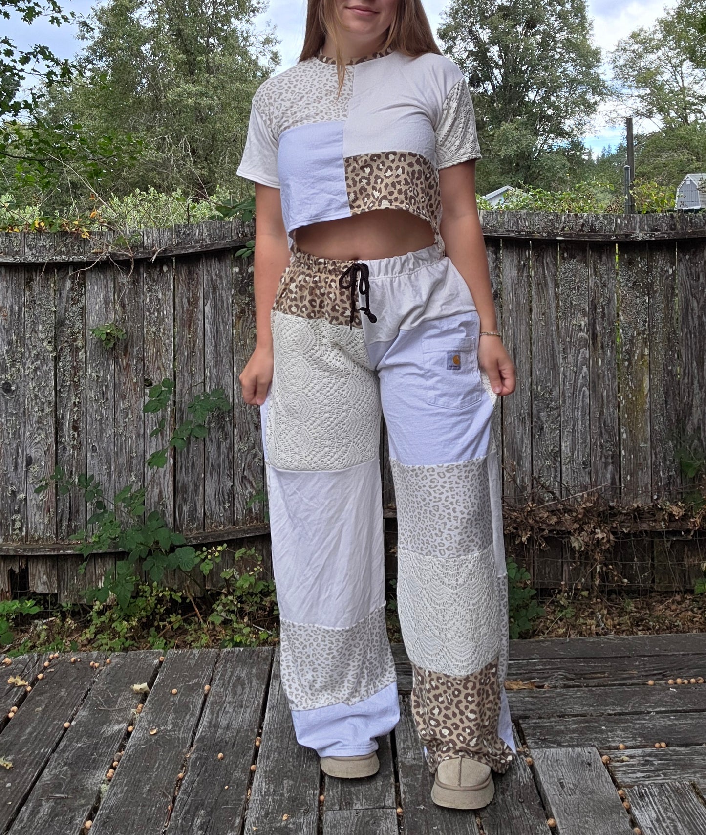 Dove feathers T set (s/m)