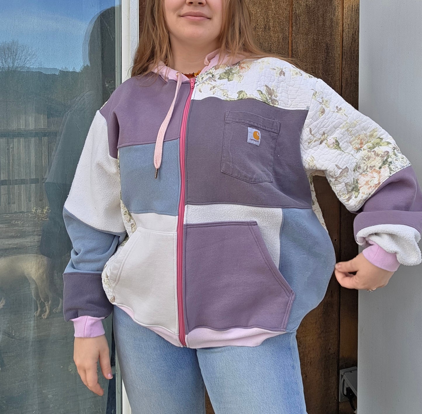 Spring blooms zipup (xl)