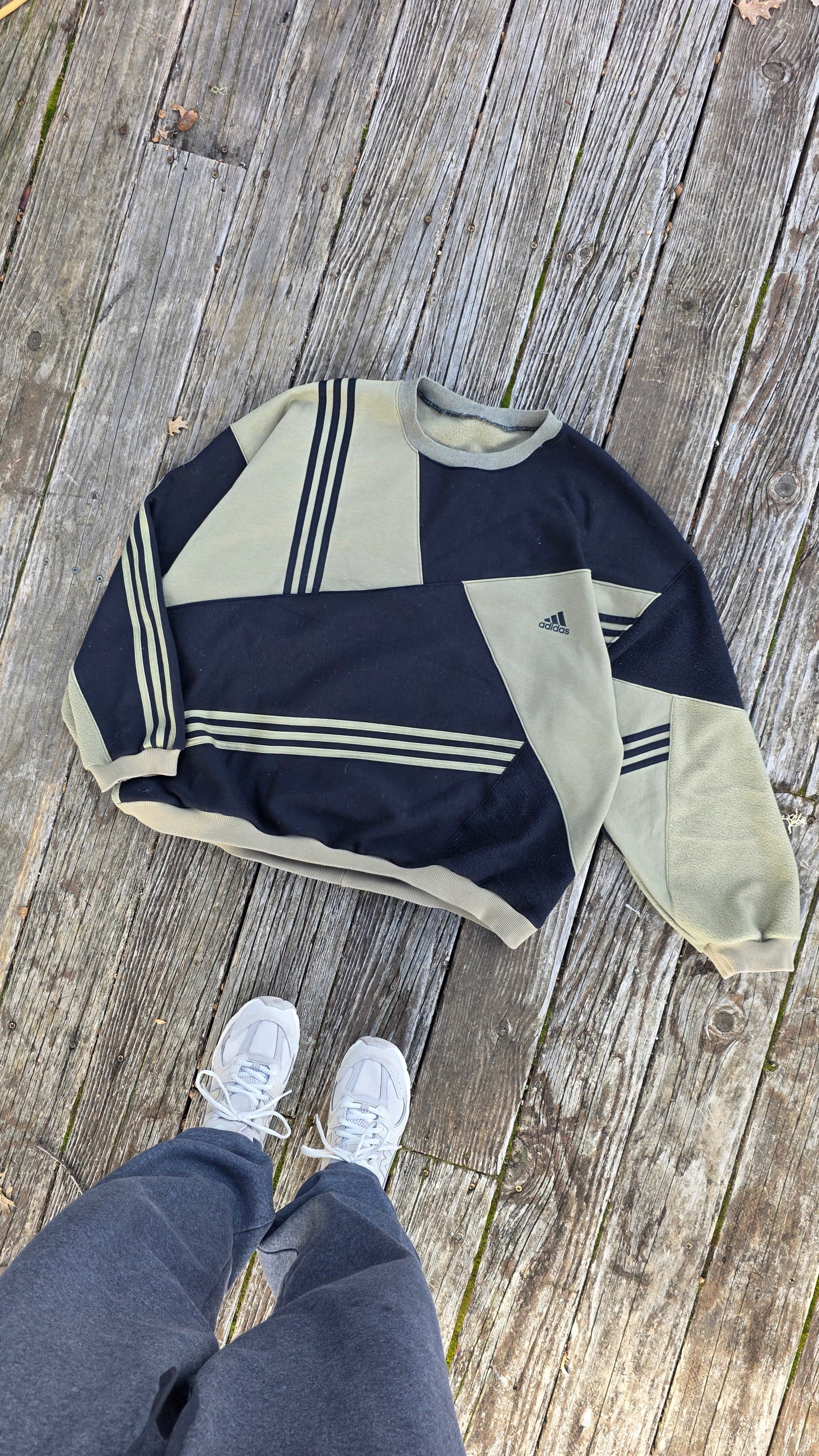 Two tone crewneck (xxl)