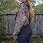 Forest leaves quarter zip (m/l)