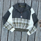 Forest green quarter zip (l)