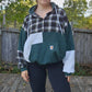 Evergreen quarter button