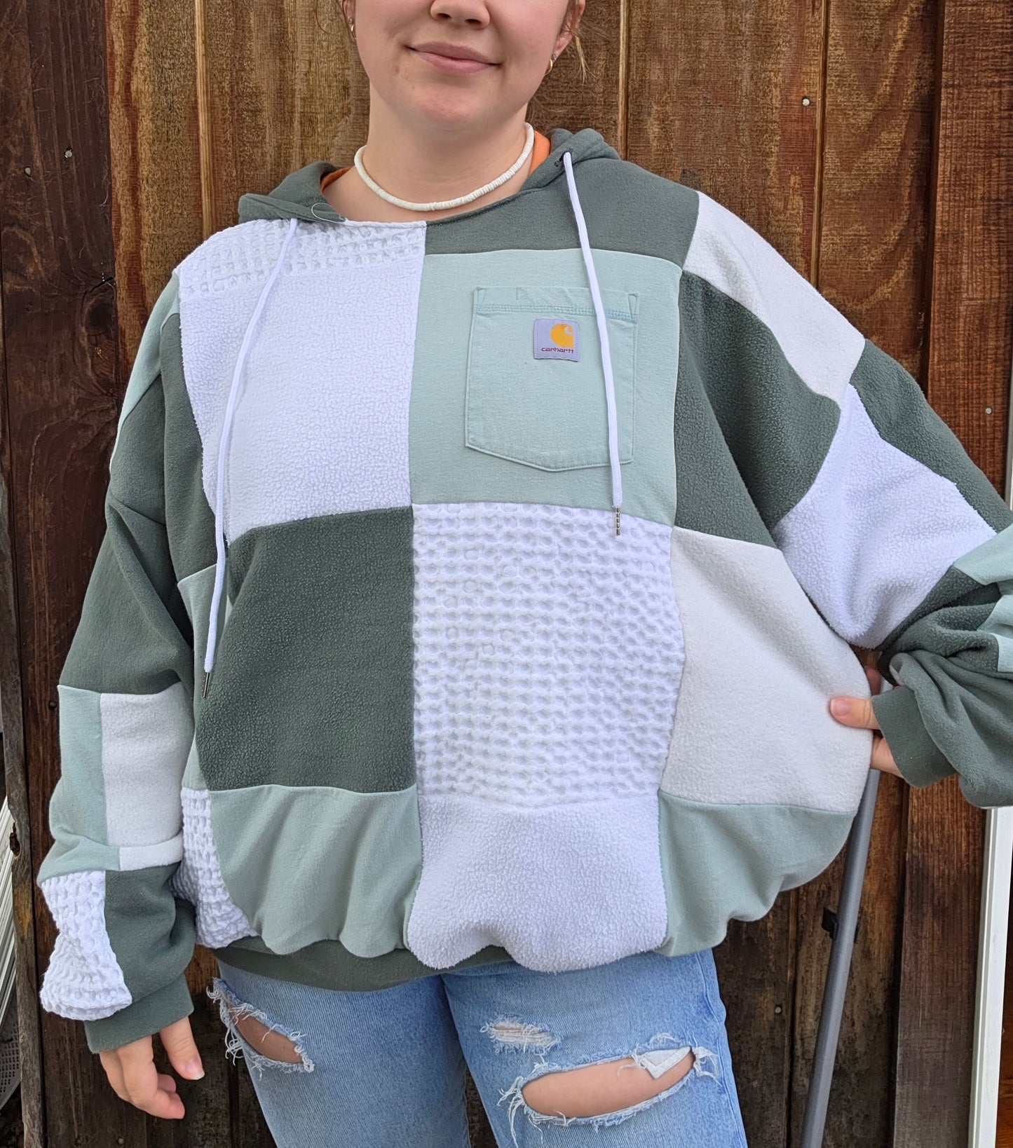 Honey dew hoodie (xxl)
