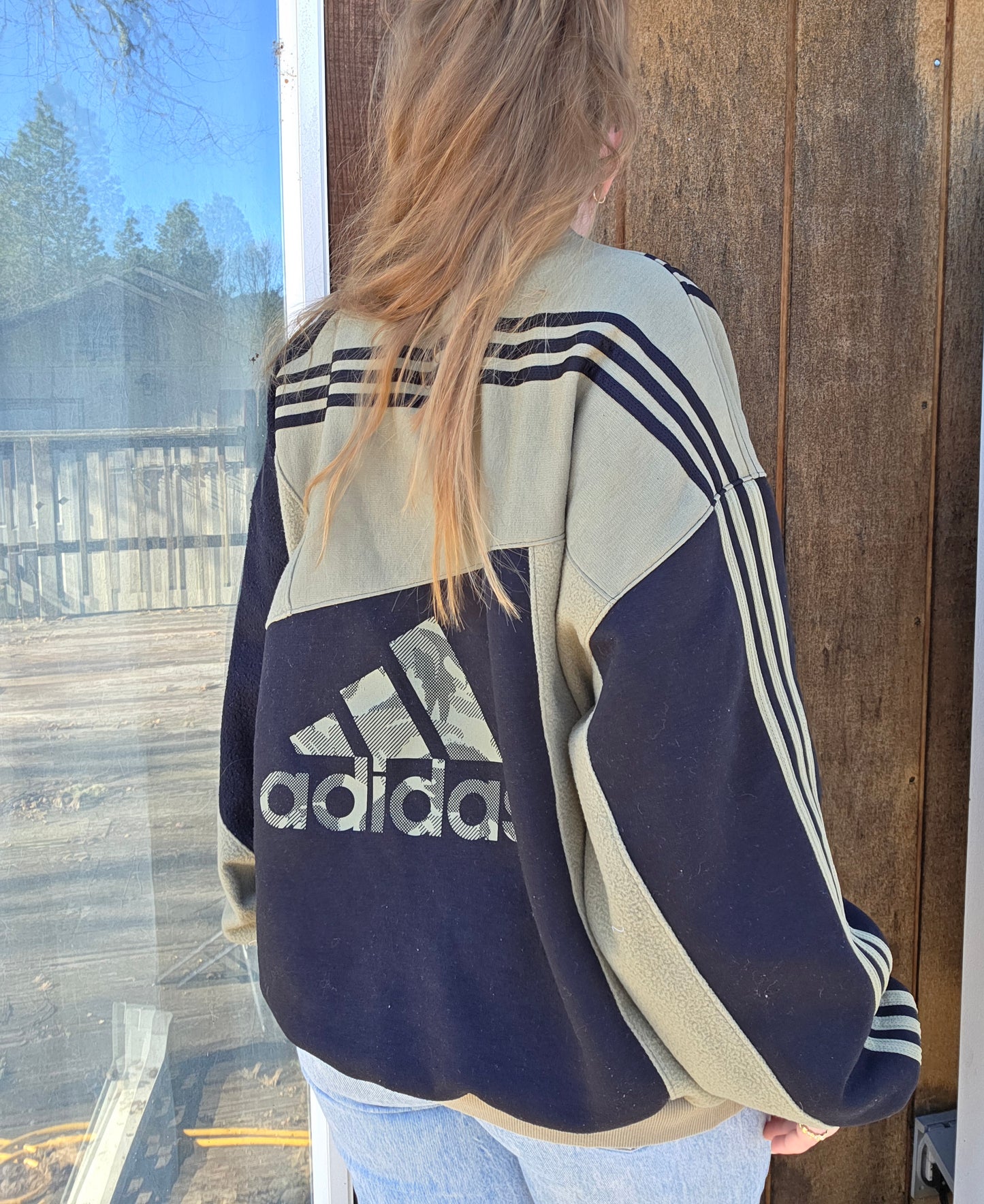 Two tone crewneck (xxl)