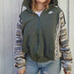 Green with envy zip up (l/xl)