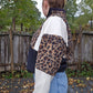 Cheetah quarter zip