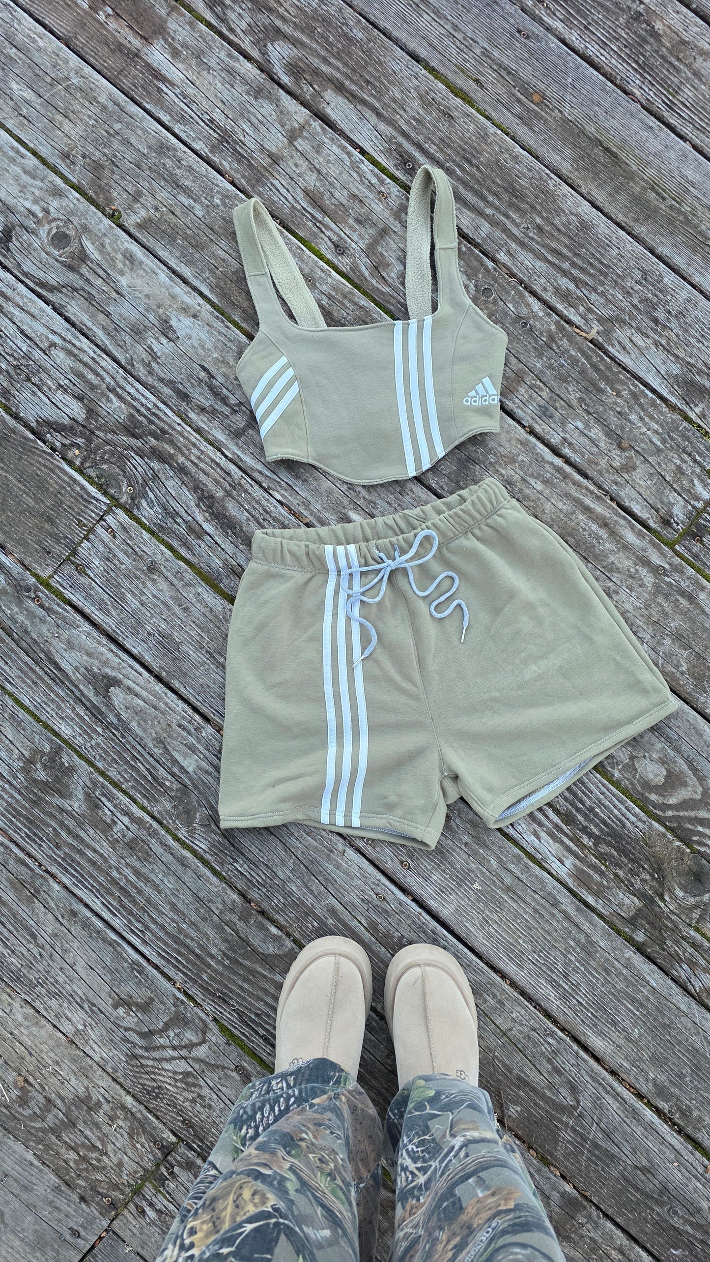 Green tea set 🍃♻️ (s/m)