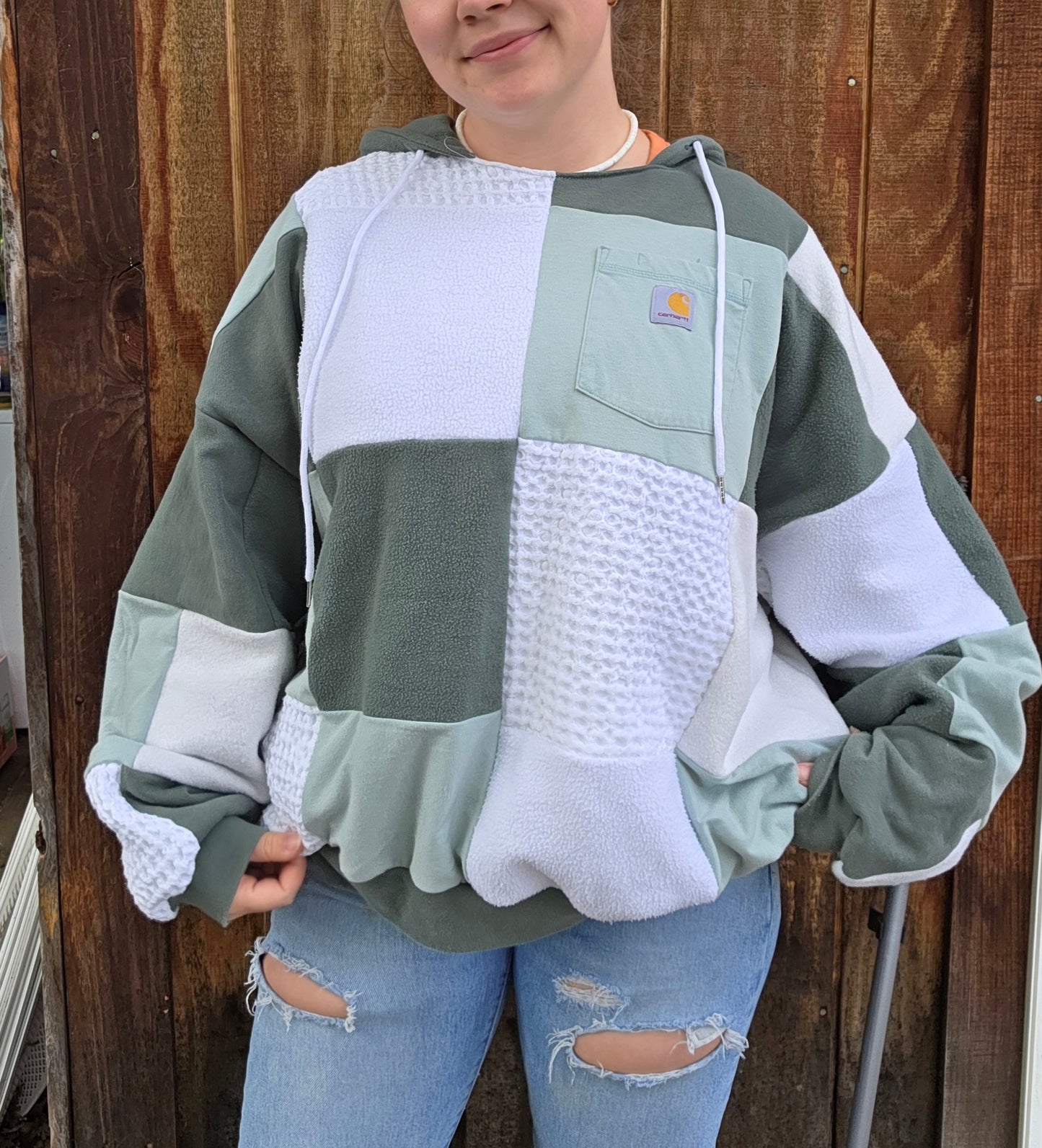 Honey dew hoodie (xxl)