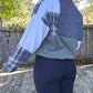 Sage quarter button (m)