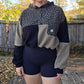 Olive jungle quarter button (s/m)