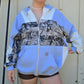 Icy forest zipup (xl/xxl)