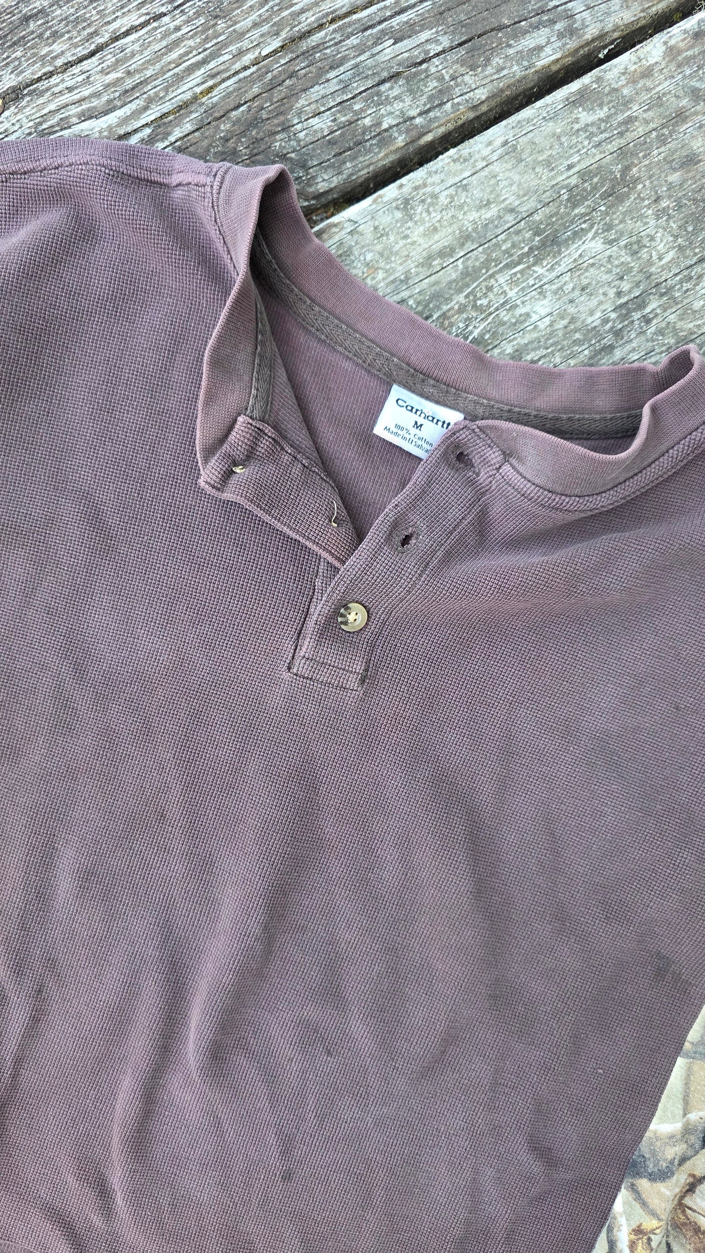Camo split tee (l)