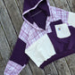 Purple quarter button (xl/xxl)