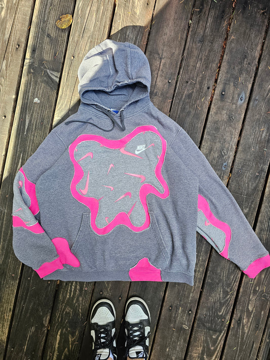 Strawberry cut out hoodie