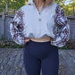 Cookie crumbles quarter zip