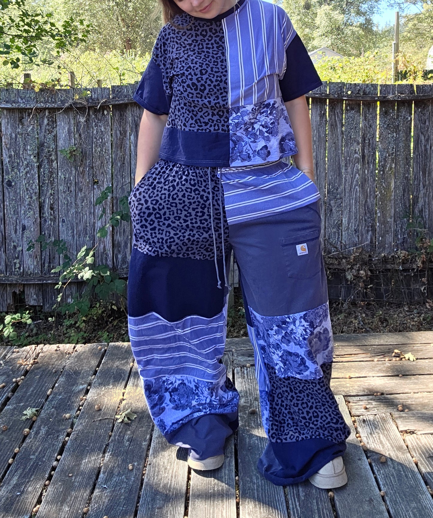 Midnight jungle T set (xxl/xxxl)