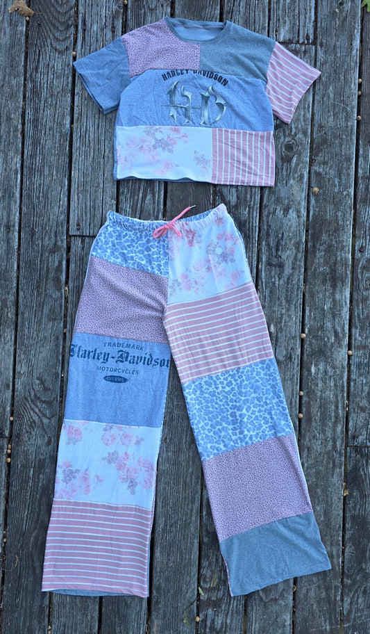 Dusty rose T set (m)